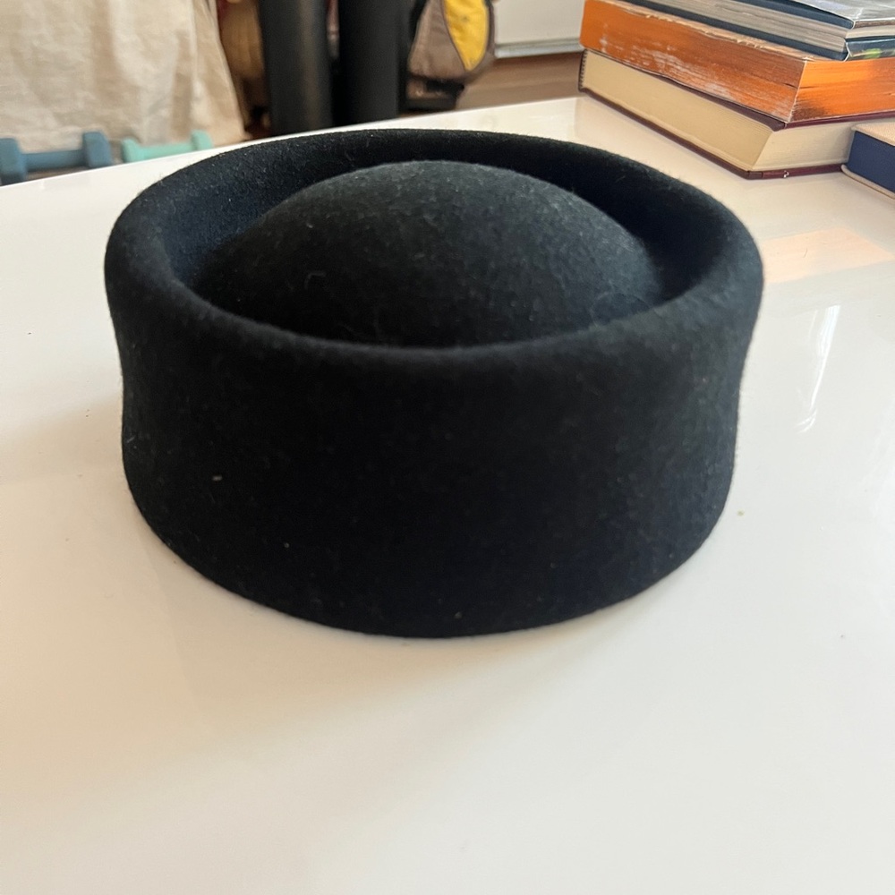 Maison Ola Jackie Pillbox Wool Felt Hat